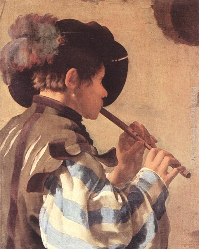 Hendrick Terbrugghen The Flute Player